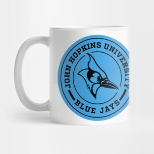 John Hopkins University Blue Jays Circle Mug